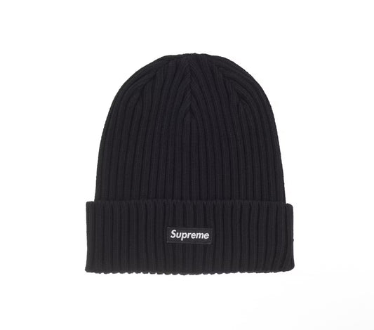 Supreme Overdyed Beanie Black