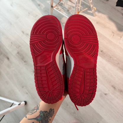 Nike Dunk Low Off-White University Red (USADA)