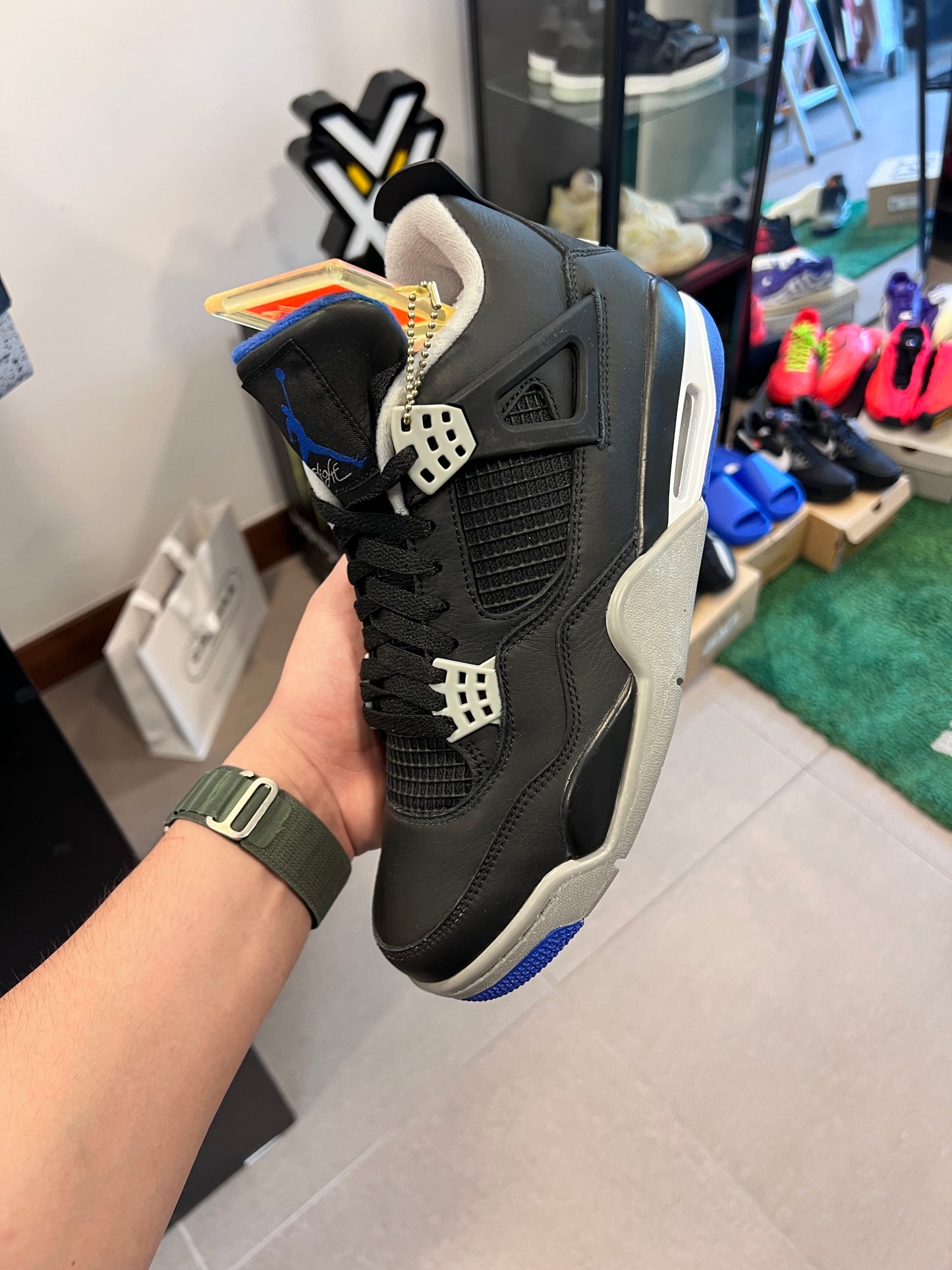Jordan 4 Retro Motorsport Alternate