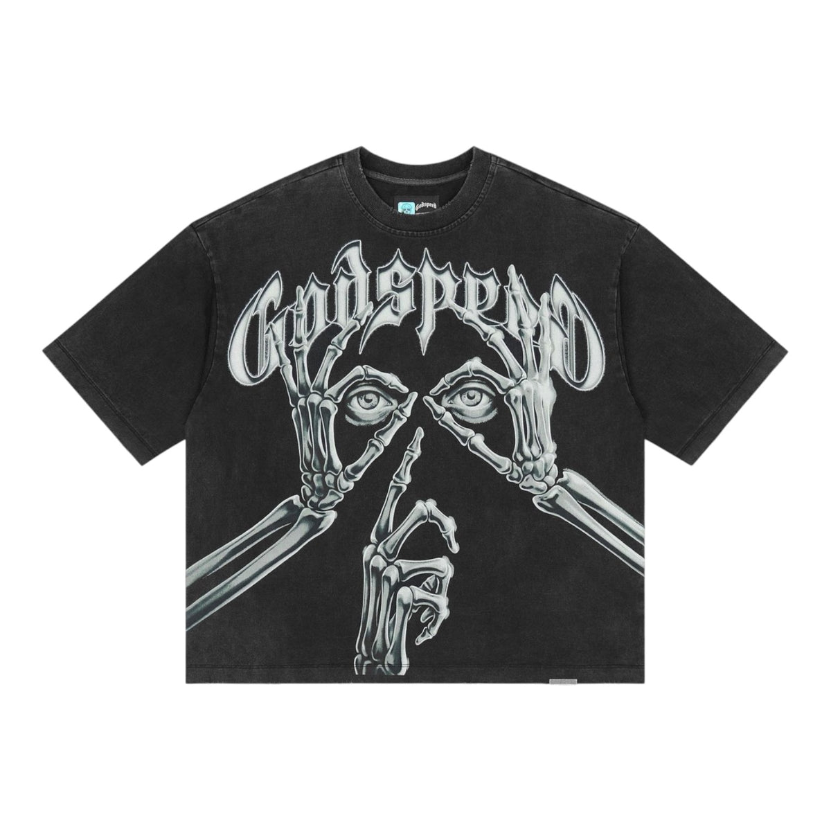 T-Shirt Godspeed Silencio Black Wash
