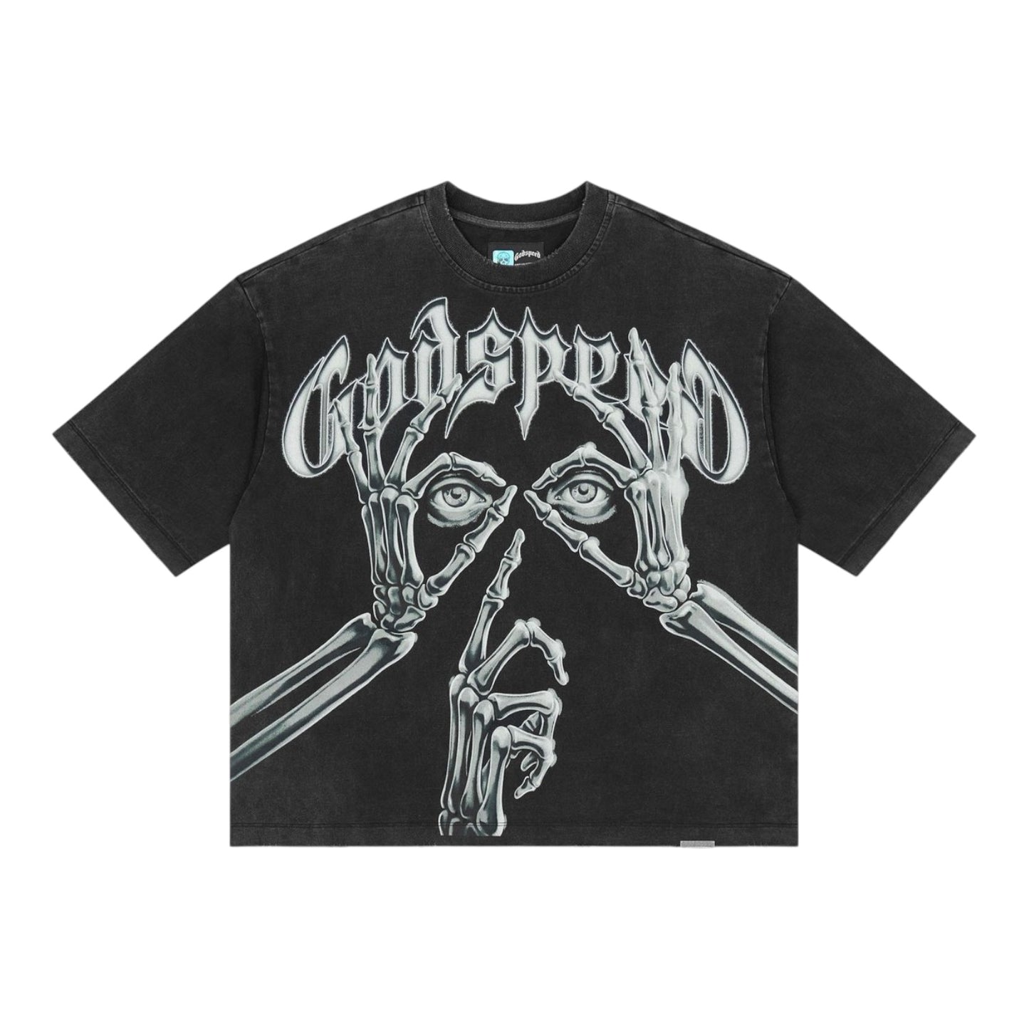 T-Shirt GDSP Silencio Black Wash
