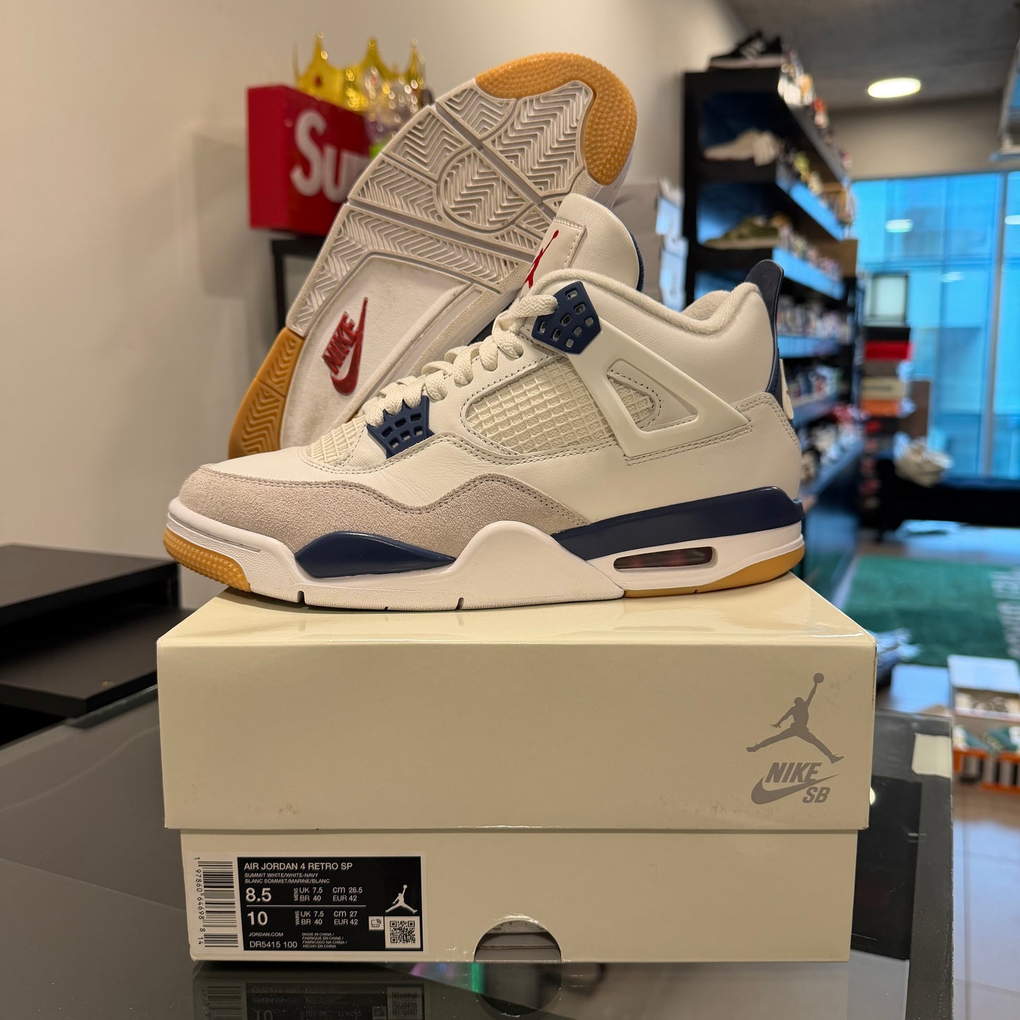 Jordan 4 Retro SB Navy (USADA)