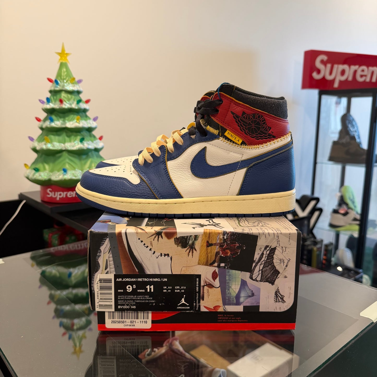Jordan 1 Retro High Union Los Angeles Storm Blue (USADA)