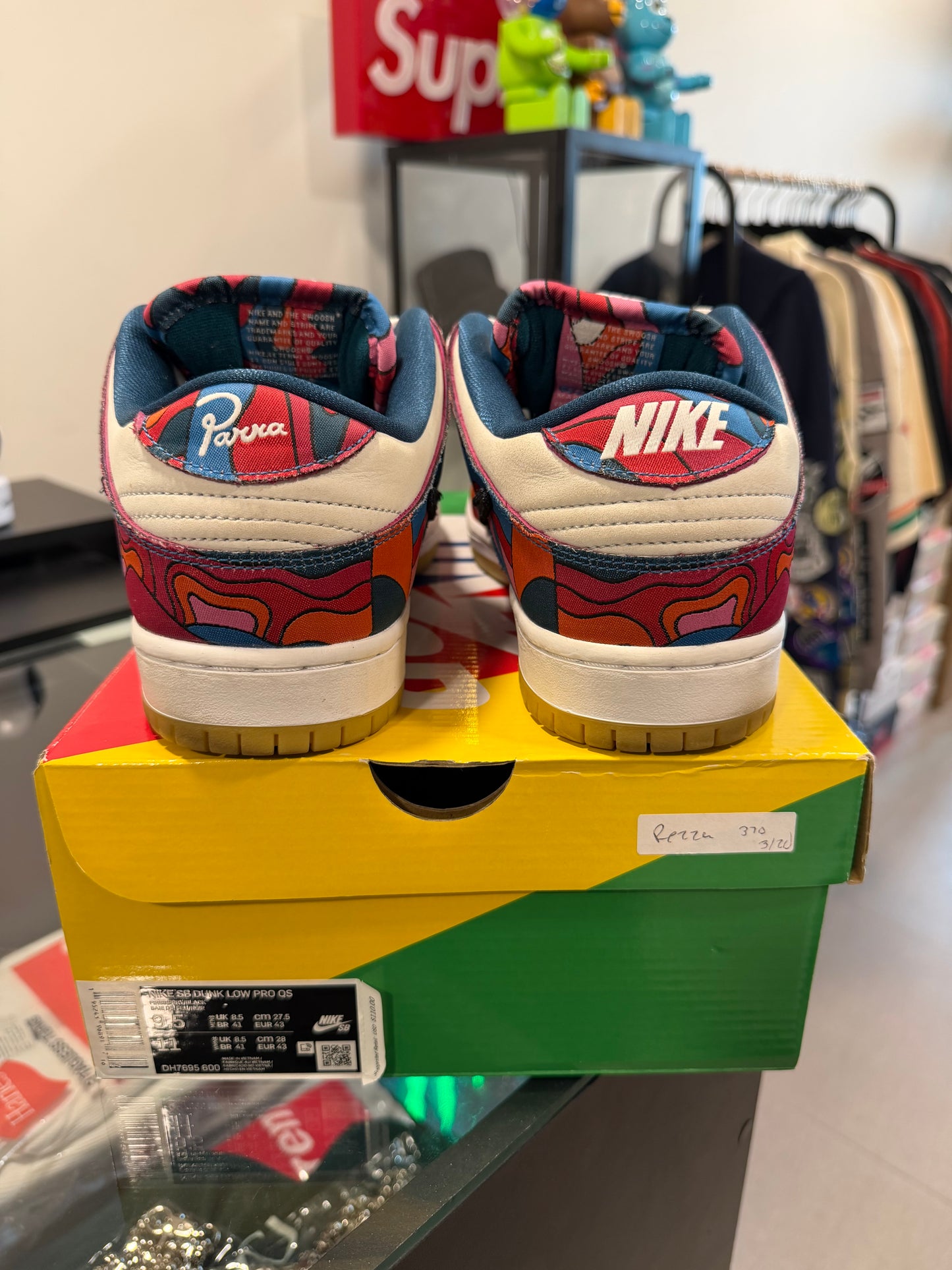 Nike Sb Dunk Low Pro Parra Abstract Art 2021 (USADA)