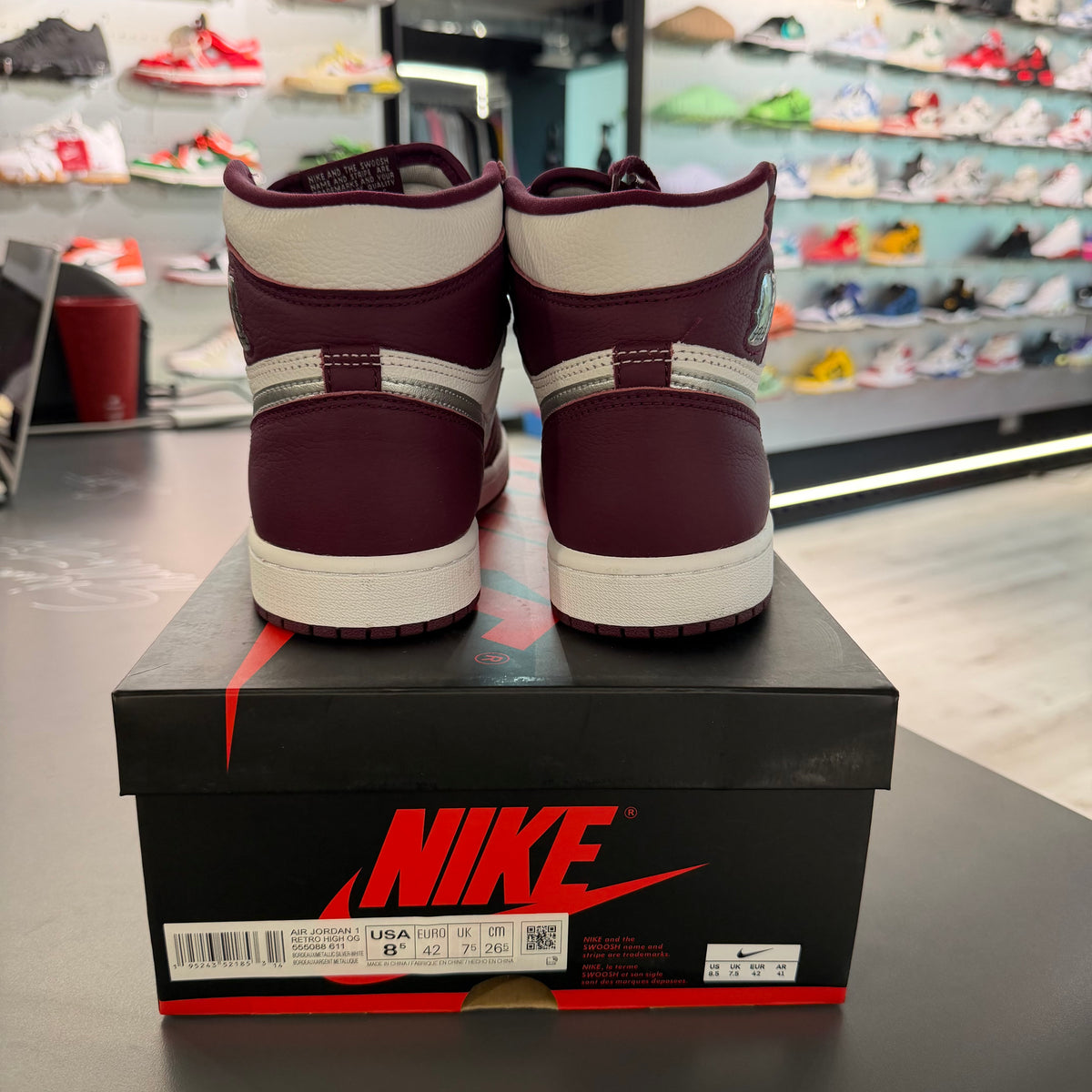 Jordan 1 Retro High OG Bordeaux (USADA) — 6