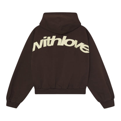 Scuffers Sign Brown Hoodie