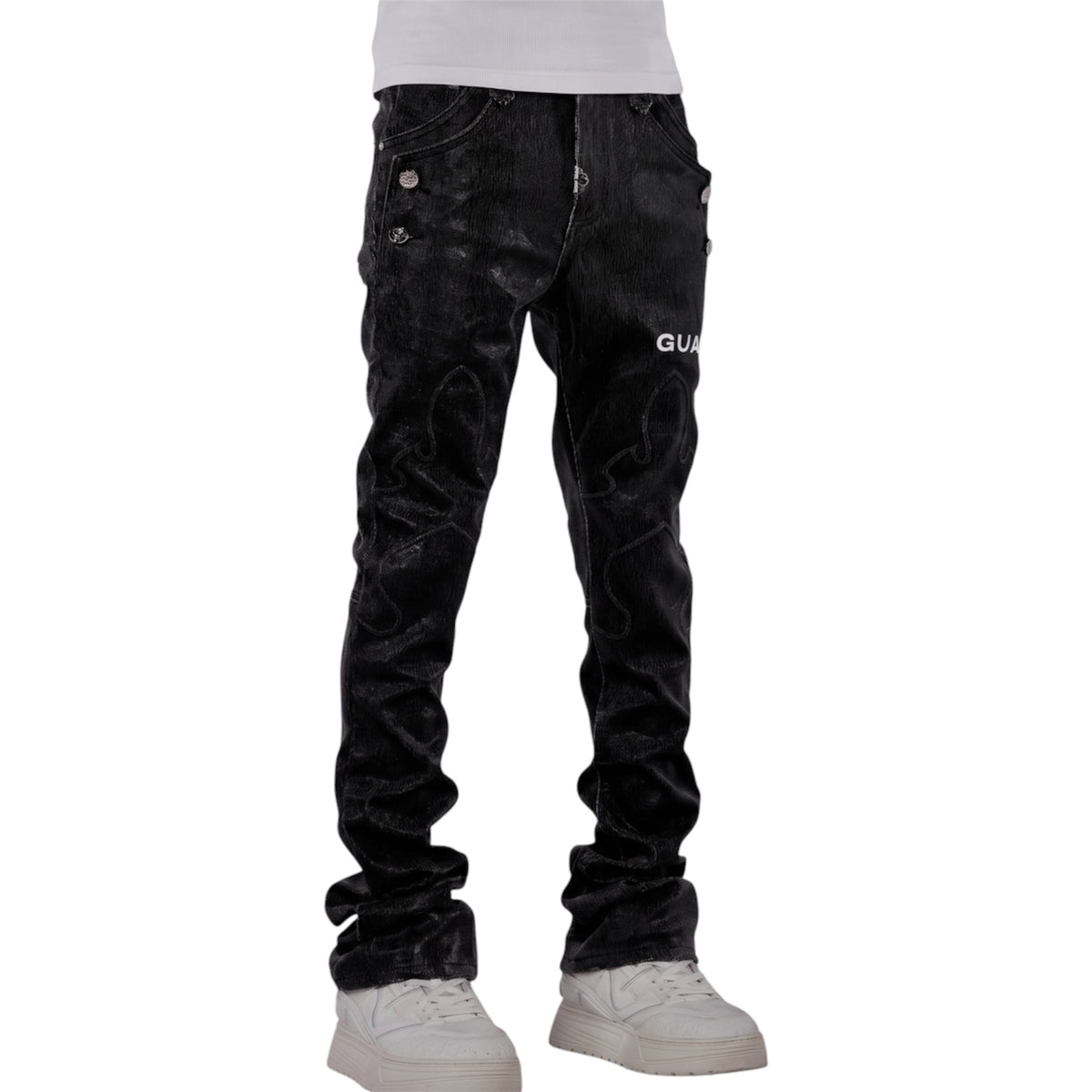 Leather Pant Guapi Aged Sanctum — 2