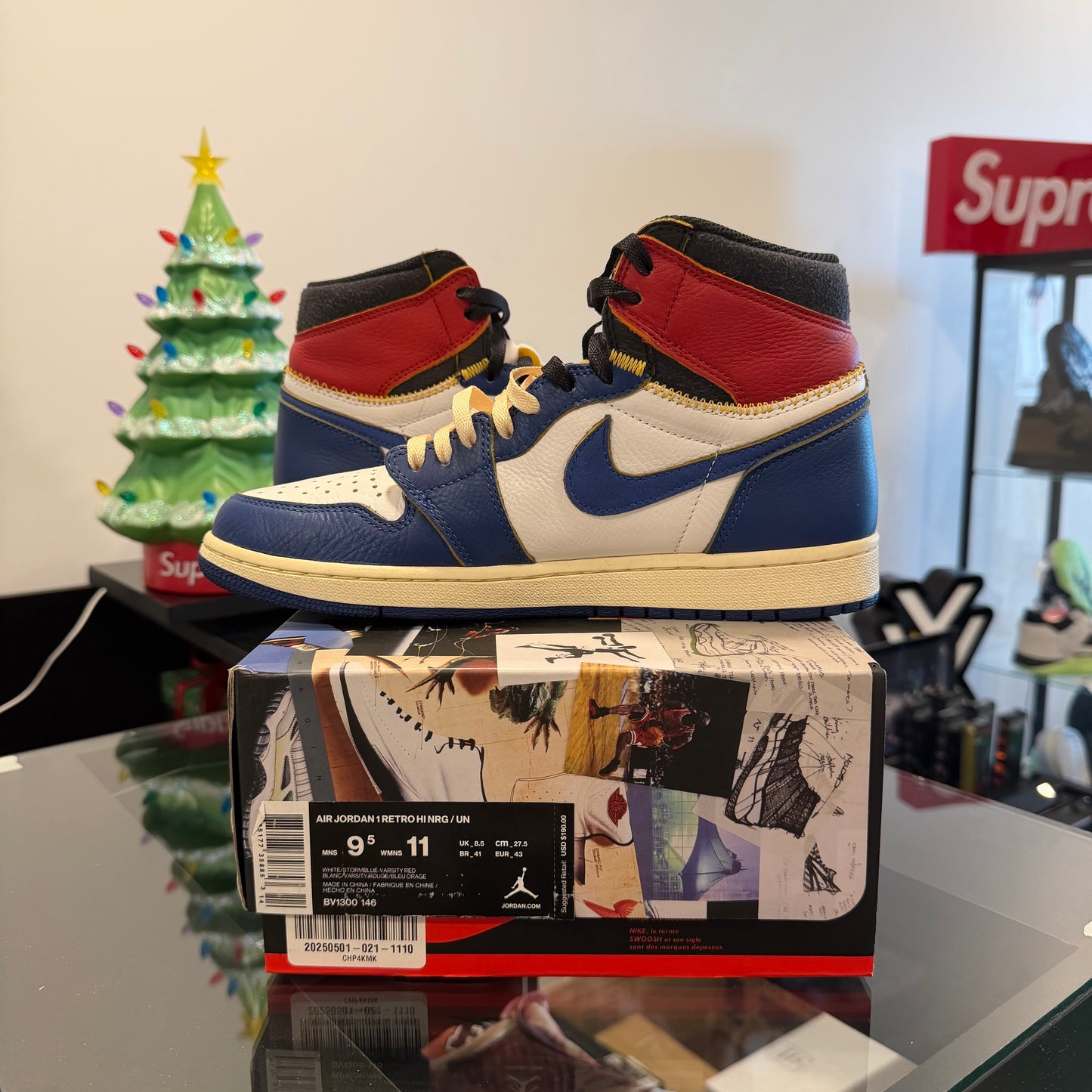 Jordan 1 Retro High Union Los Angeles Storm Blue (USADA)