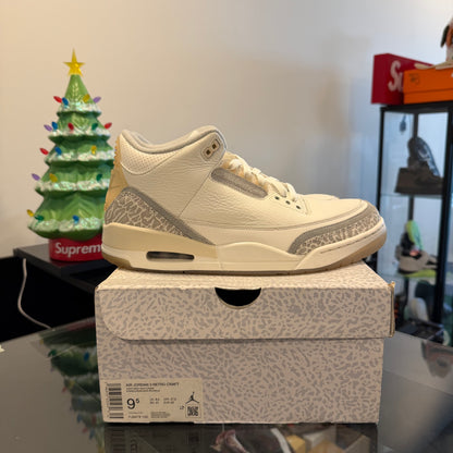 Jordan 3 Retro Craft Ivory (USADA)