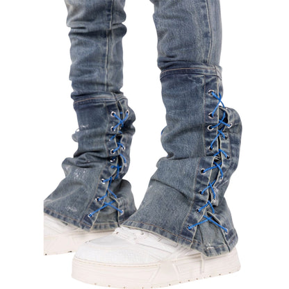Denim Guapi Aqua Blue Waxed Rope