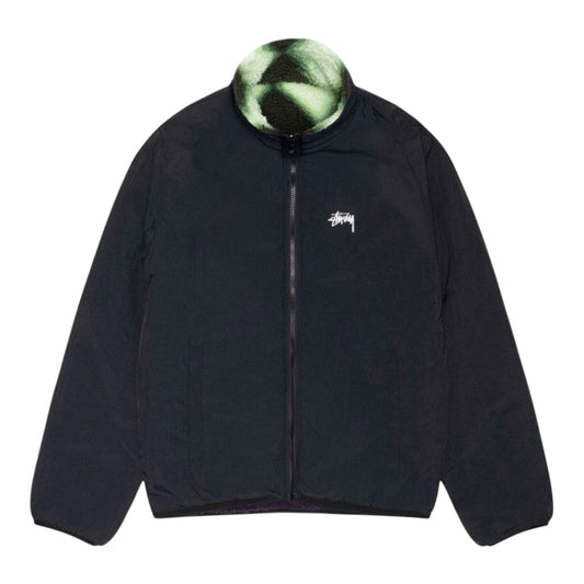 Jacket Stussy Sherpa Reversible Green (USADO)