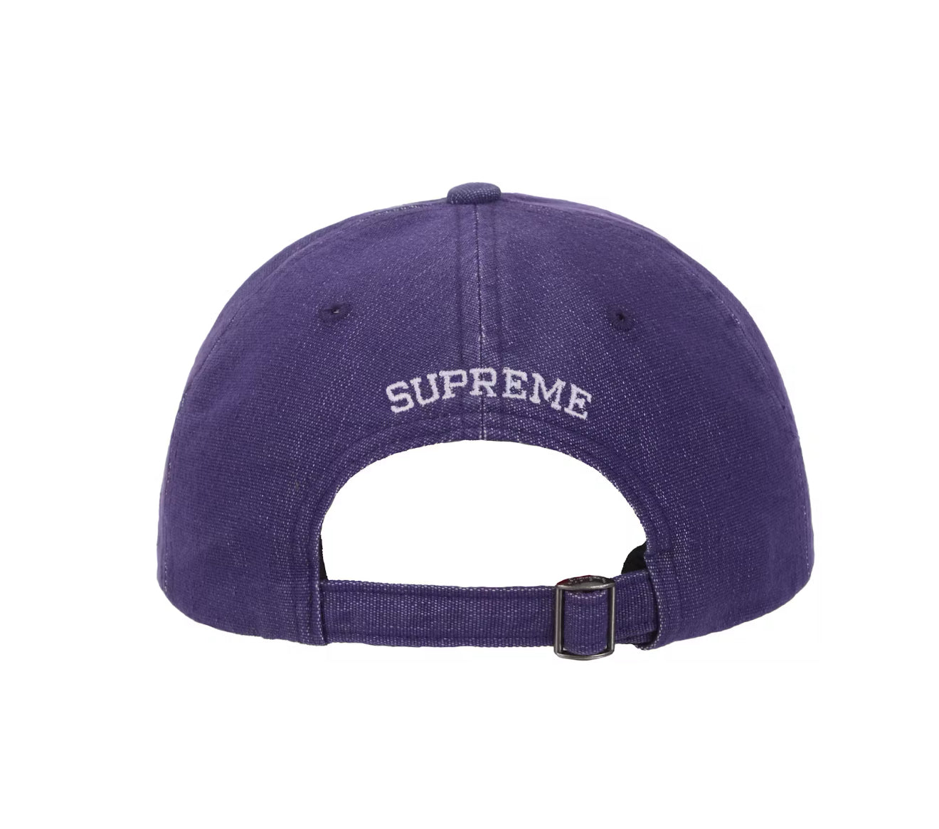 Supreme Cordura Denim S Logo 6-Panel Purple