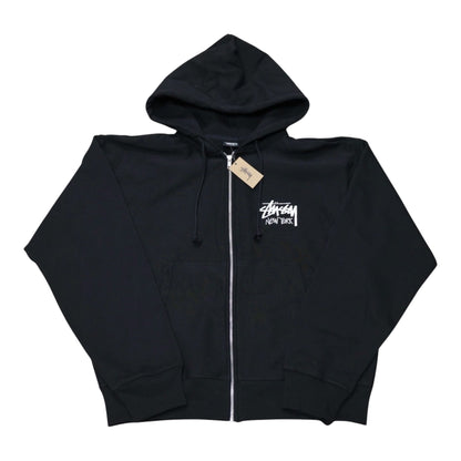 Hoodie Zip Up Stussy New York Exclusive