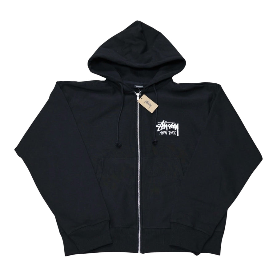 Hoodie Zip Up Stussy New York Exclusive
