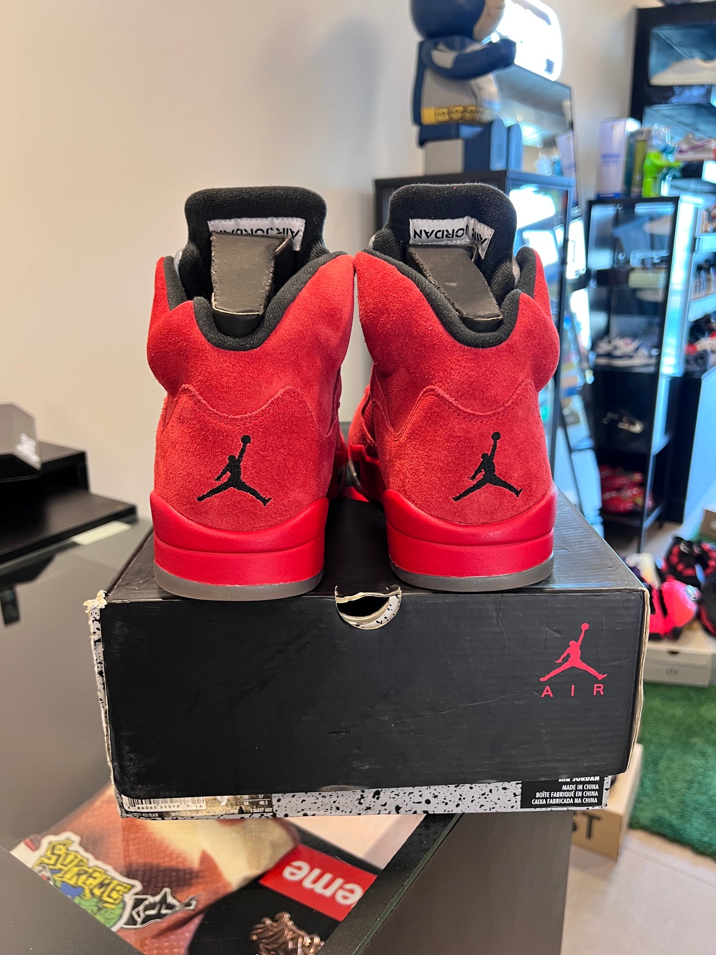 Jordan 5 Retro Red Suede