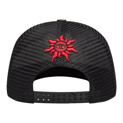 GS Trucker Hat Godspeed Neo Black/Yellow/Red