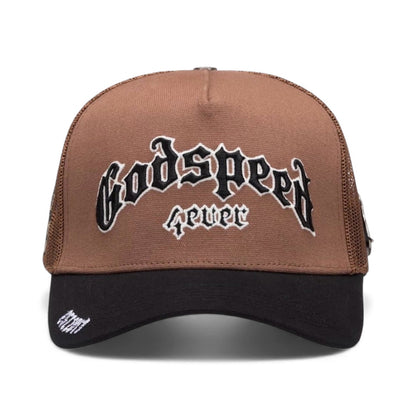 GS Forever Trucker Hat Godspeed Brown