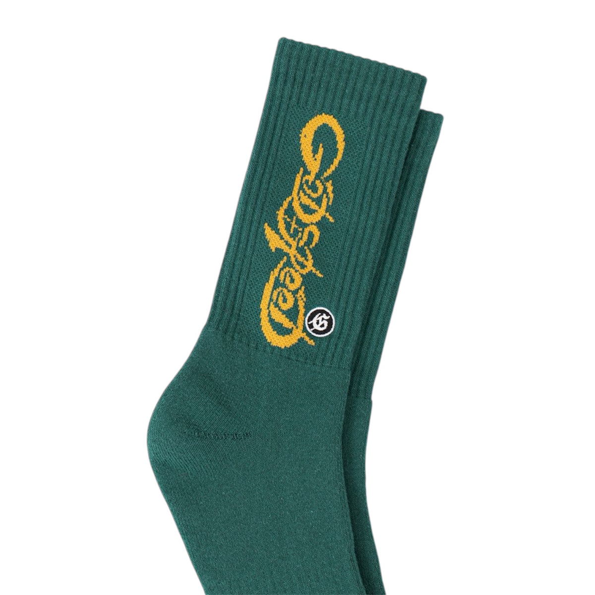 Socks Godspeed OG Logo Green Yellow — 2