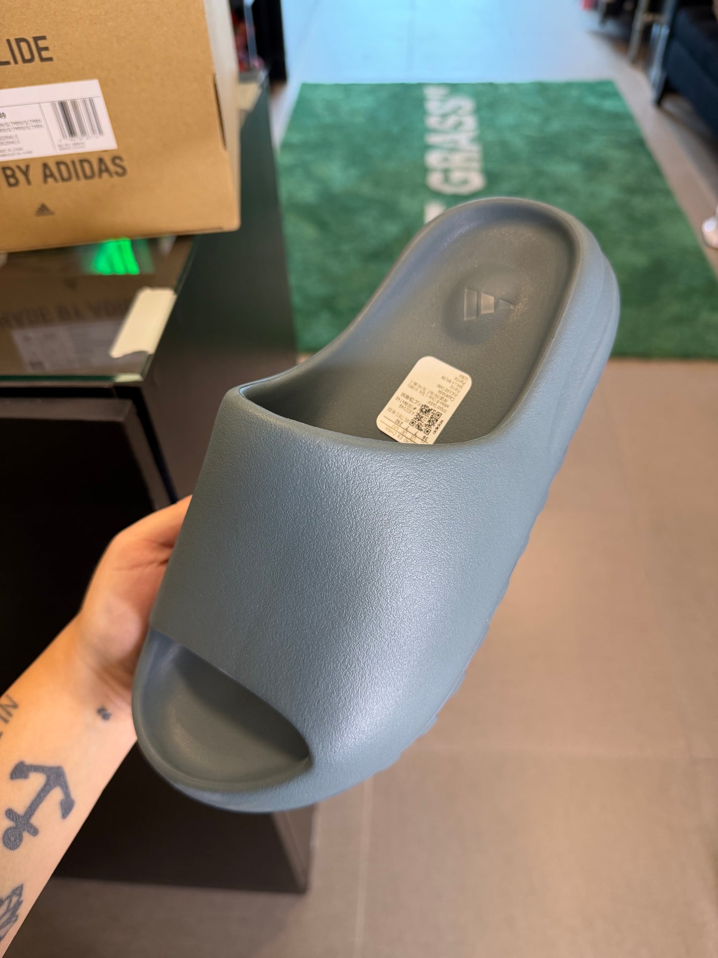 Adidas Yeezy Slide Slate Marine