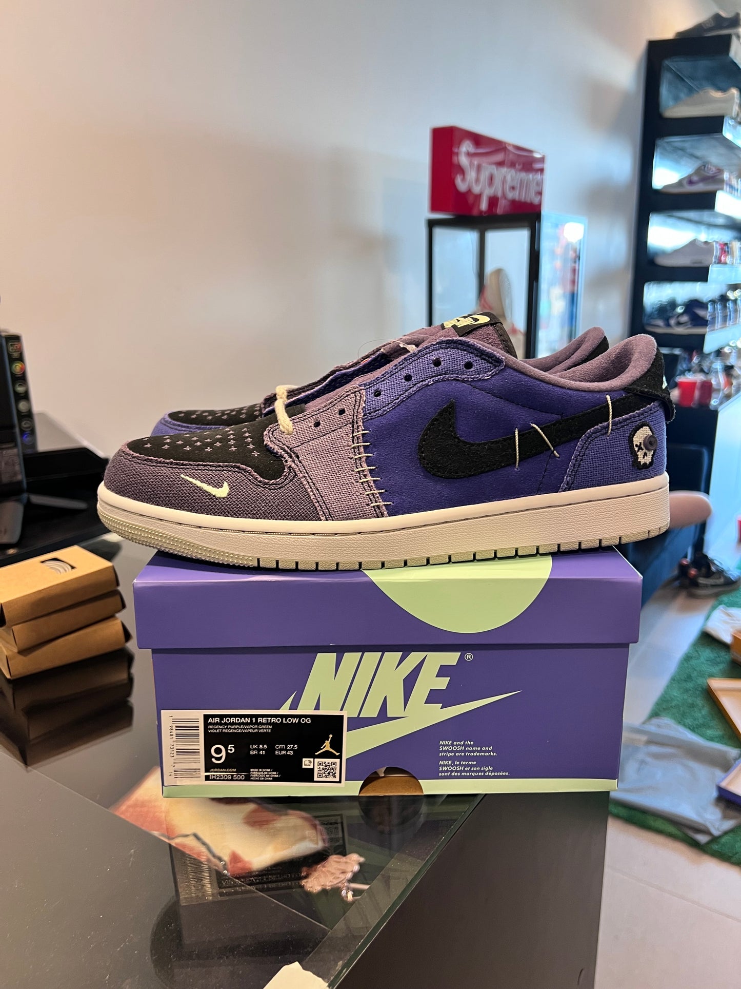 Jordan 1 Retro Low OG Zion Williamson Voodoo Alternate