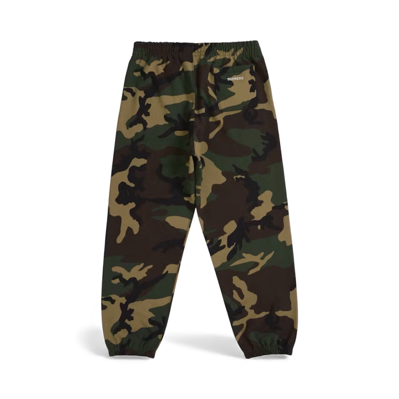Supreme S Logo Sweatpants (FW25) Woodland Camo