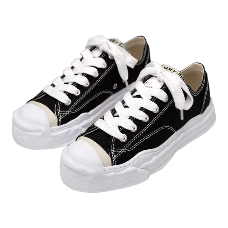 Maison Mihara Yasuhiro Hank OG Sole Canvas Low Black