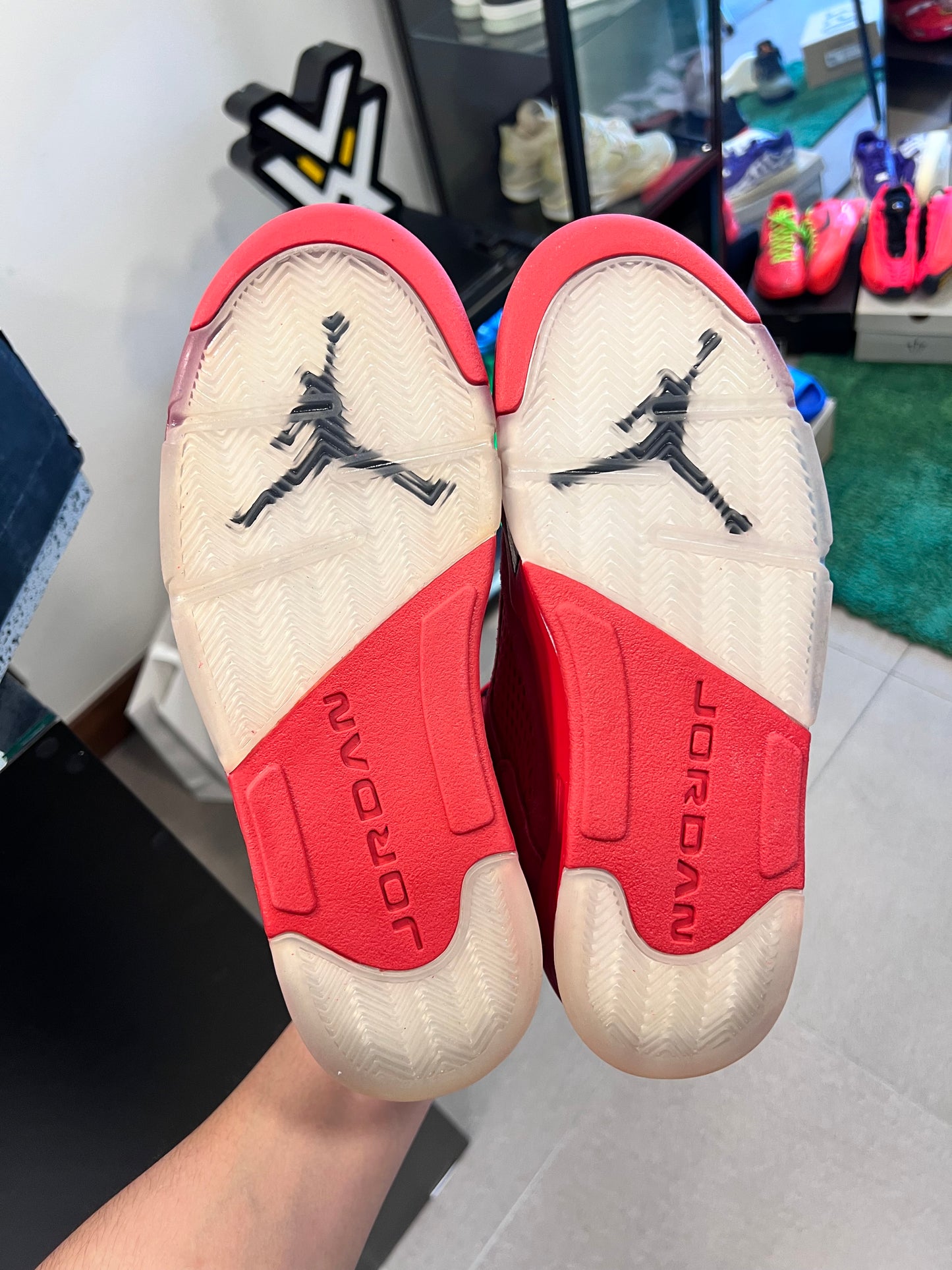 Jordan 5 Retro Red Suede