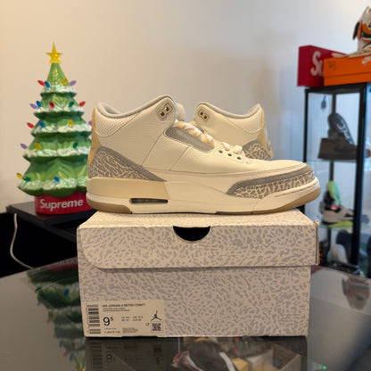Jordan 3 Retro Craft Ivory (USADA)