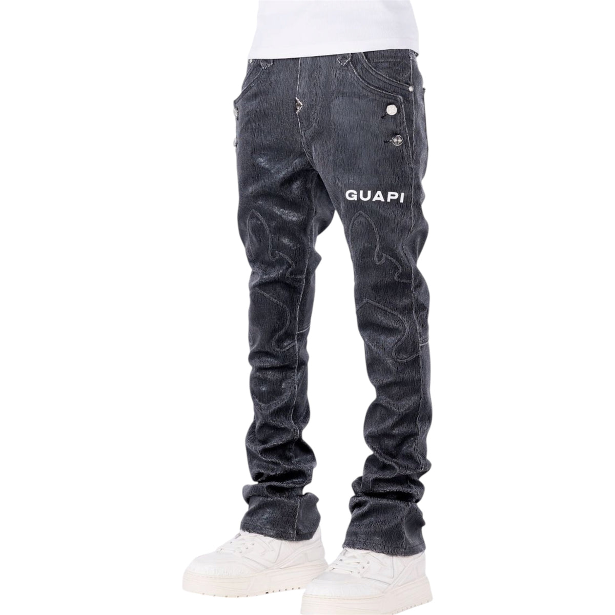 Leather Pant Guapi Aged Sanctum — 3