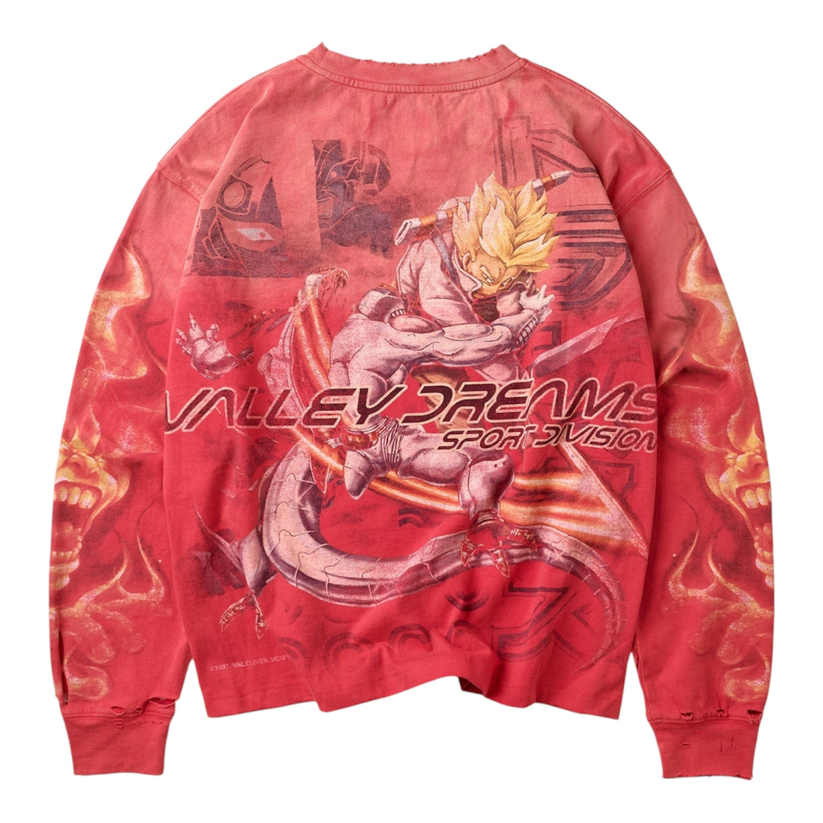 Long Sleeve Valley Bueokai Red — 2