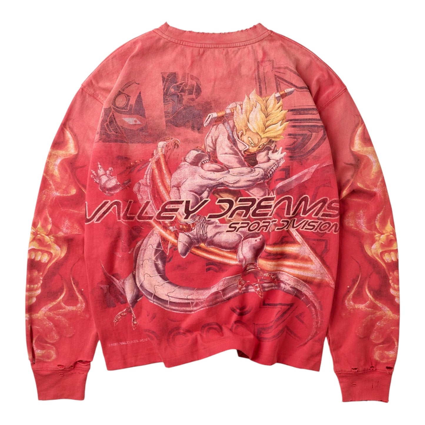 Long Sleeve Valley Bueokai Red