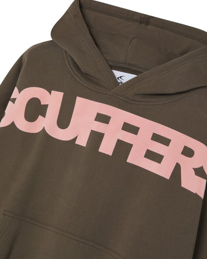 Scuffers Flock Brown Hoodie