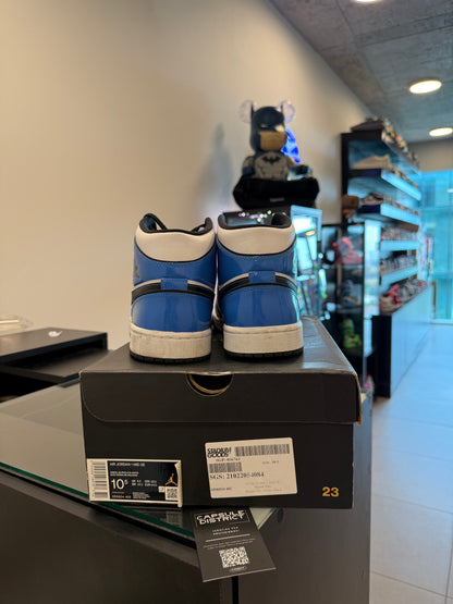 Jordan 1 Mid Signal Blue (USADA)