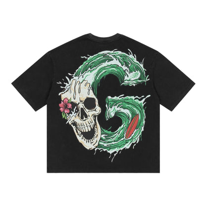 T-Shirt Godspeed Surfs Up Black