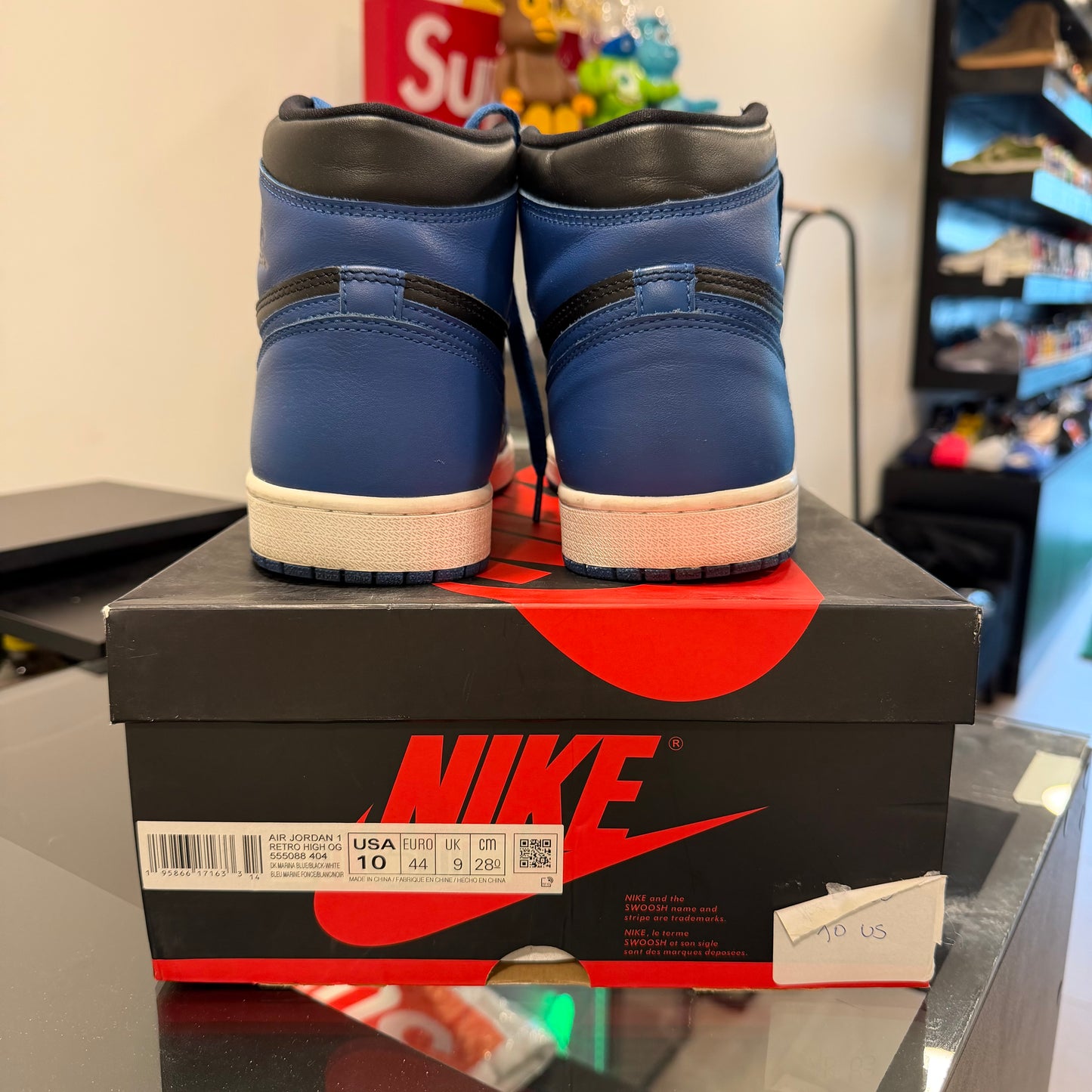 Jordan 1 Retro High OG Dark Marina Blue (USADA)