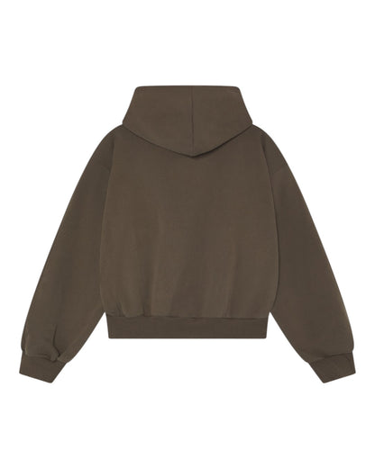 Scuffers Flock Brown Hoodie