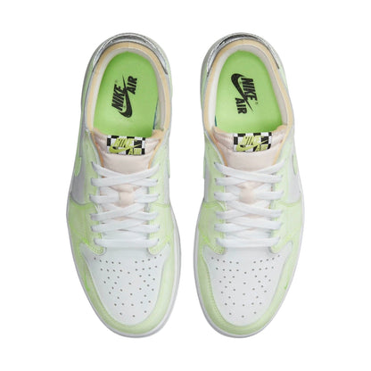 Jordan 1 Retro Low White Ghost Green Black