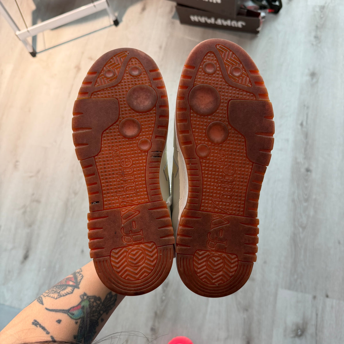Off-White Out of Office Panelled Leather (USADA)