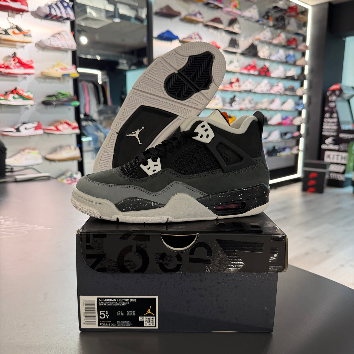 Jordan 4 Retro Fear (2024) (GS)