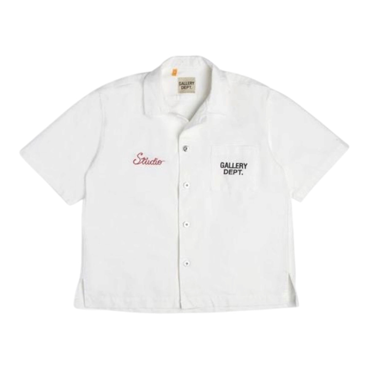 Gallery Dept. White Stadium Uniform Parker Shirt