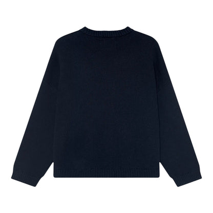 Eme Studios Master Navy Knit Sweater