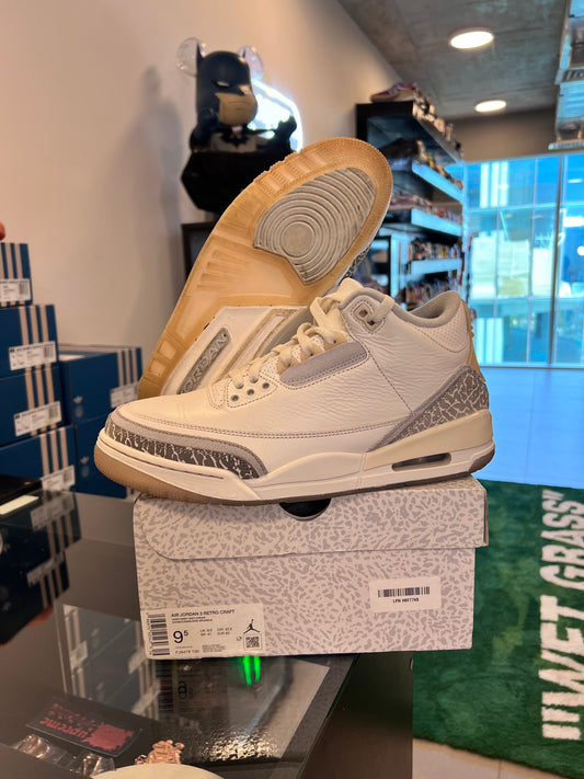 Jordan Tenis Air Jordan 3 Retro Craft Ivory