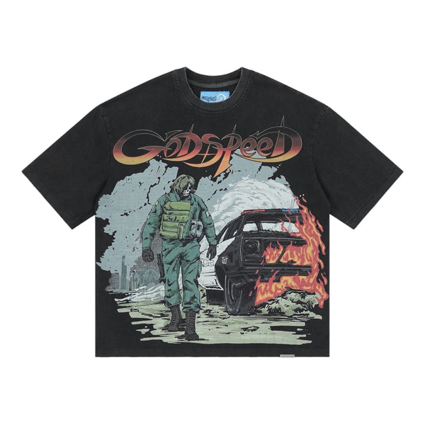 T-Shirt Godspeed Khaos Black