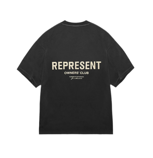 Represent Owners Club T-Shirt Aged Black