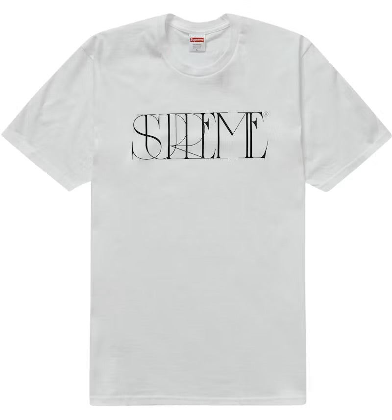 Supreme tee trademark white FW22