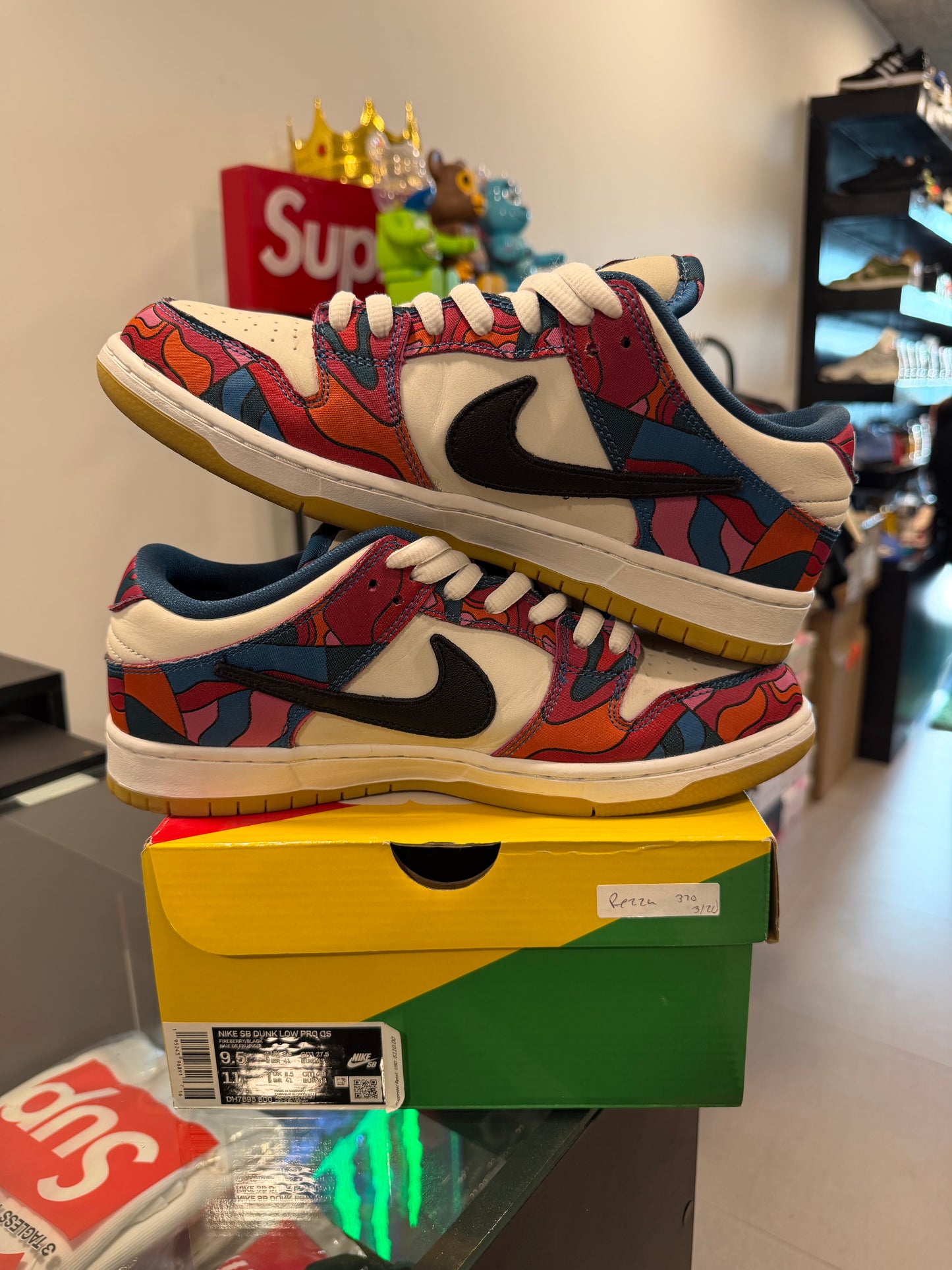 Nike Sb Dunk Low Pro Parra Abstract Art 2021 (USADA)