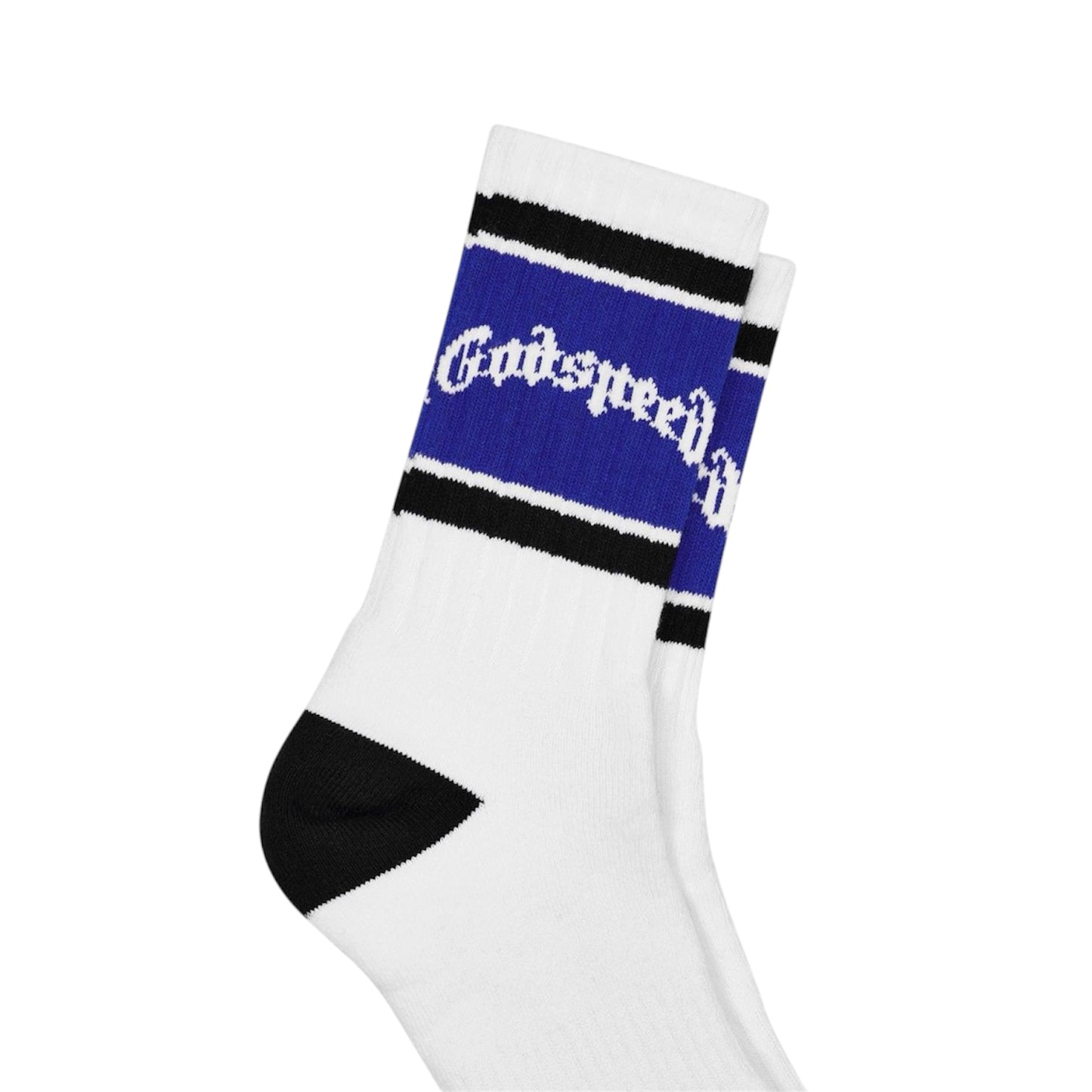 Socks Godspeed OG Logo Striped White/Blue