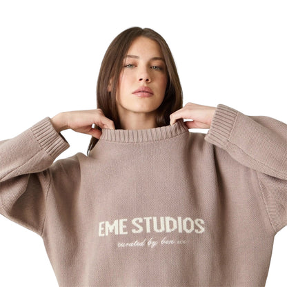 Eme Studios Master Muddy Brown Knit Sweater
