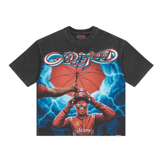 T-Shirt Godspeed Supreme Reign Black Wash