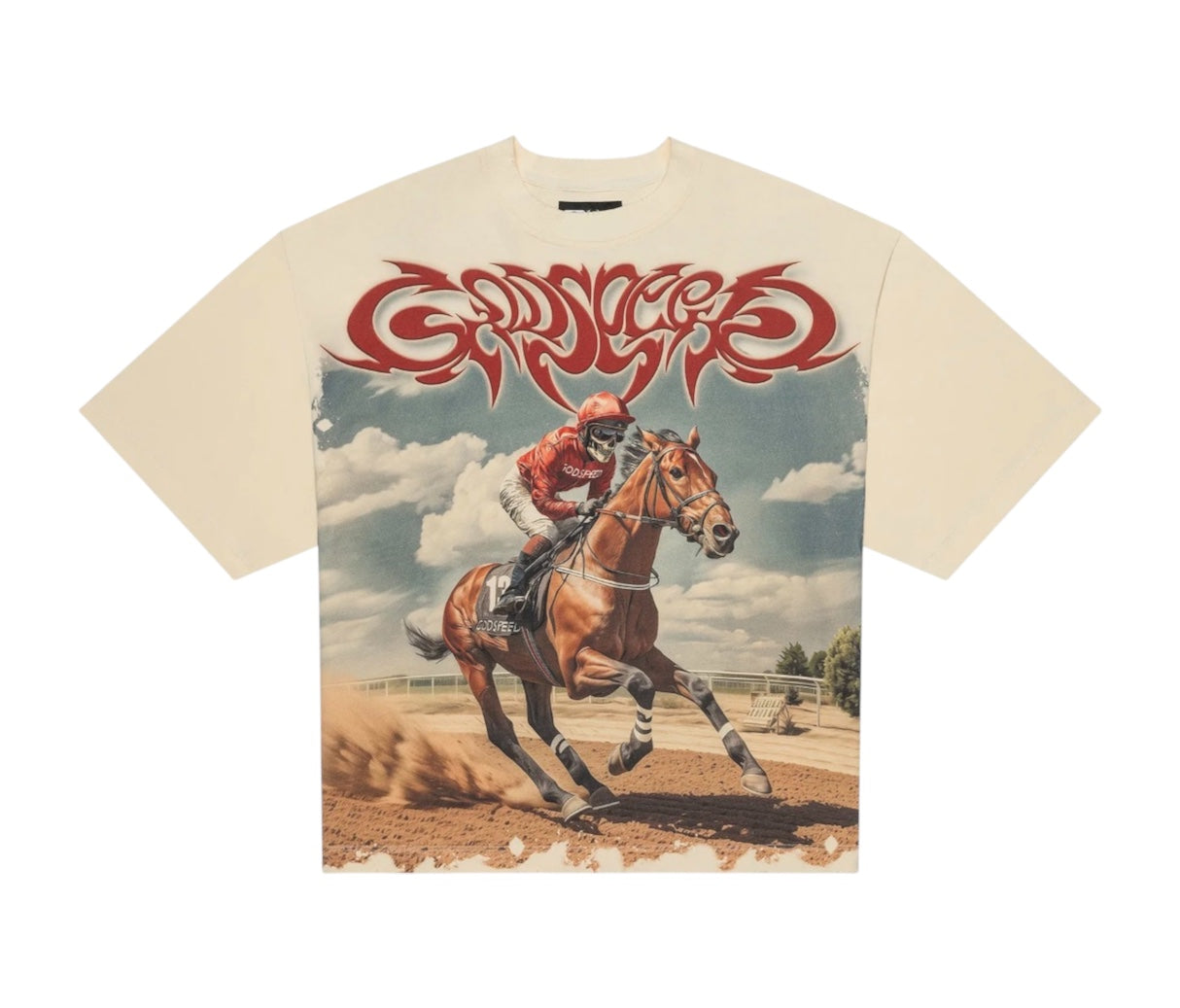 T-Shirt Godspeed Thoroughbred (Bone)